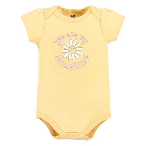 Hudson Baby Cotton Bodysuits 3-pack