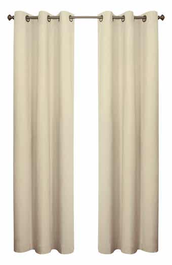 Set of 2 Cotton Curtain Panels