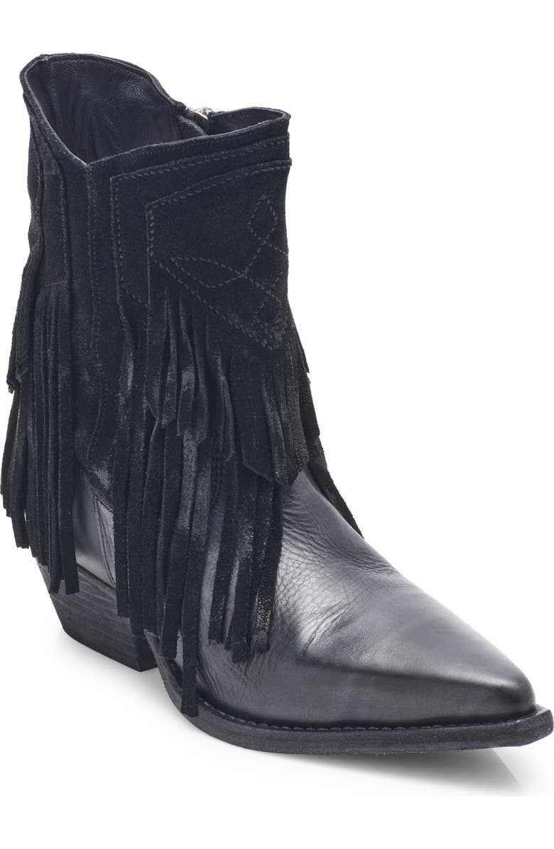 Free People Lawless Fringe Bootie, Main, color,