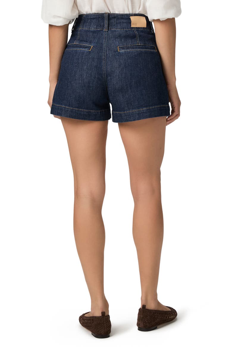 Anessa Pleated Denim Shorts, Alternate, color, RENA