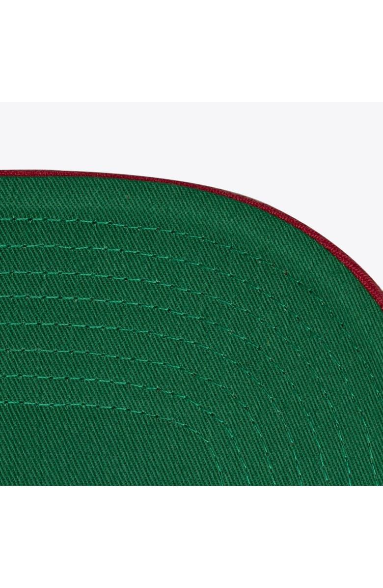 Mitchell & Ness Men's Mitchell & Ness Cream/Crimson Alabama Crimson Tide Two-Tone Pro Crown Adjustable Hat, Alternate, color, Cream