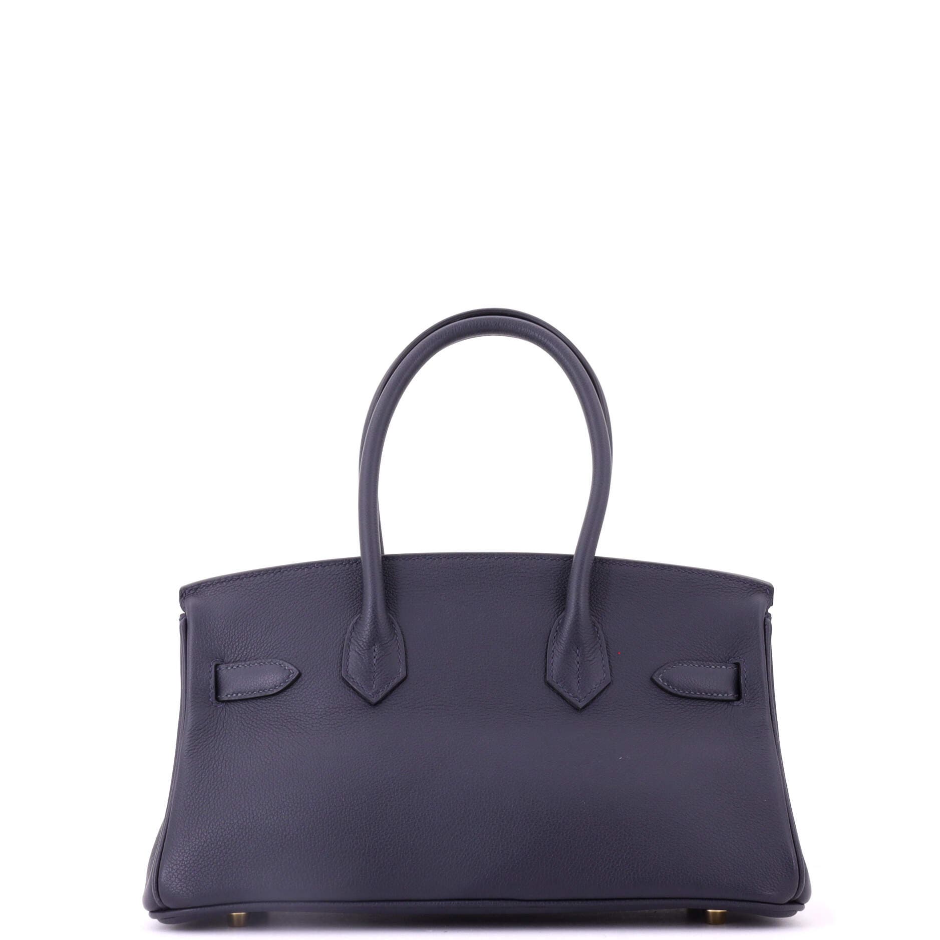 Pre-Owned Hermes Shoulder Light Birkin Bag Evercolor 29, Alternate, color, Caban