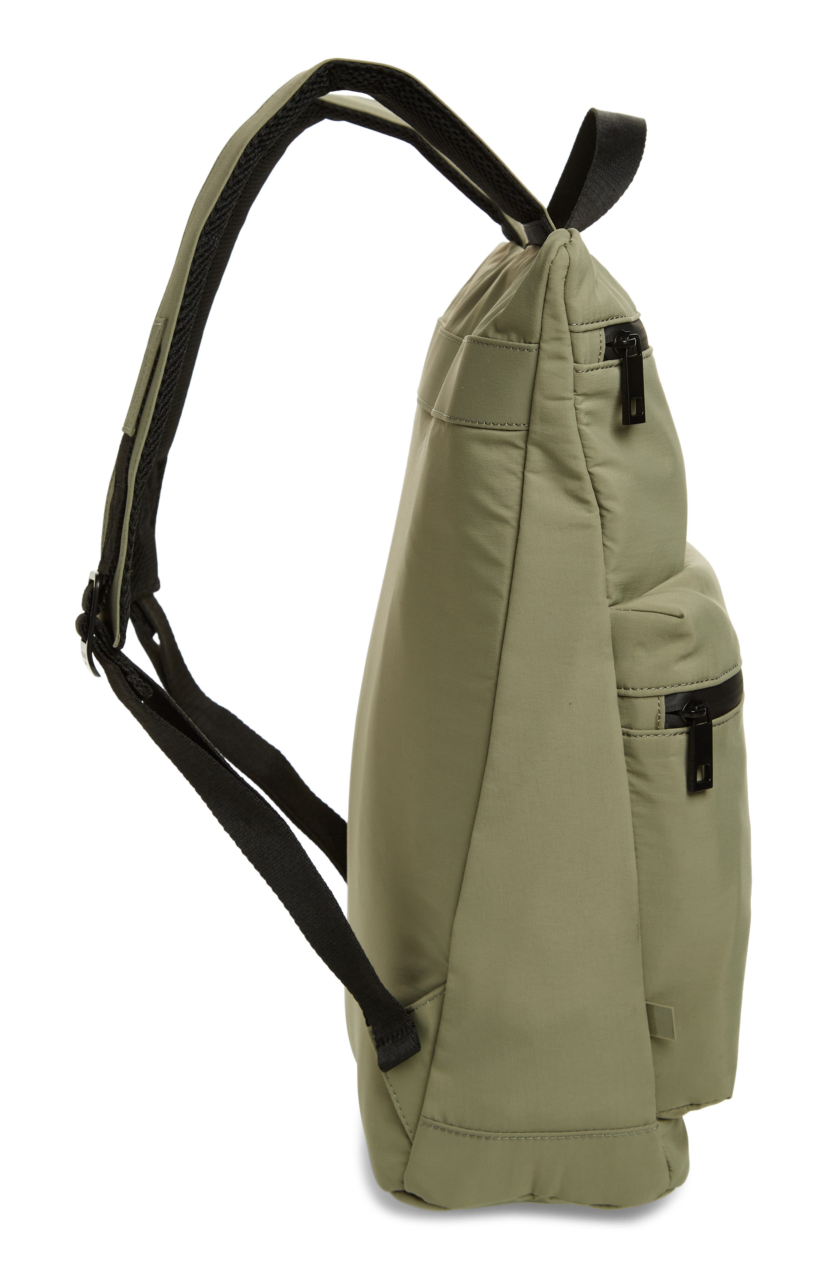 Crayve Paper Touch Nylon Backpack, Alternate, color, LT-GREEN