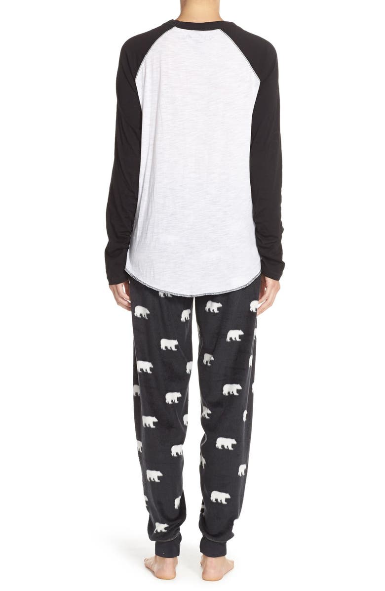 PJ Salvage Fleece Lounge Pants, Alternate, color, 