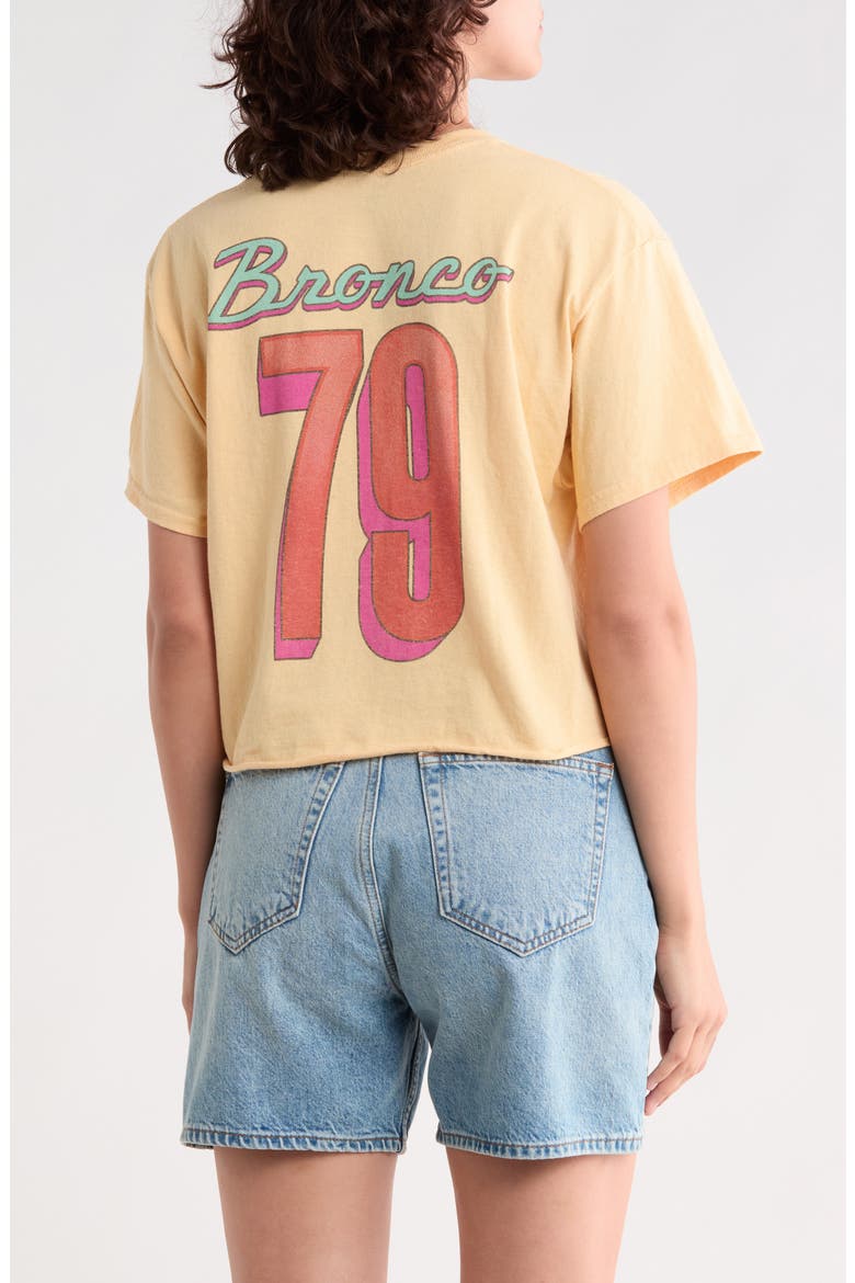 Bronco '79 Fea Market Crop Cotton T-Shirt, Alternate, color, VEGAS GOLD