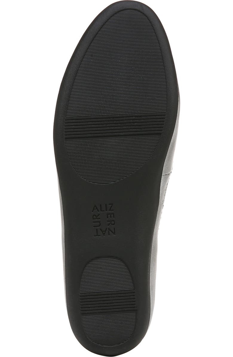 Naturalizer Vivienne Croc Embossed Faux Leather Flat, Alternate, color,