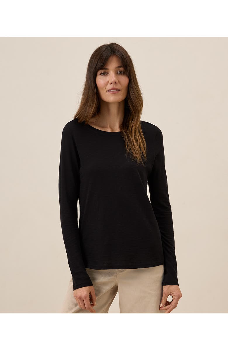 Pact Organic Cotton Featherweight Slub Long Sleeve Tee, Main, color,