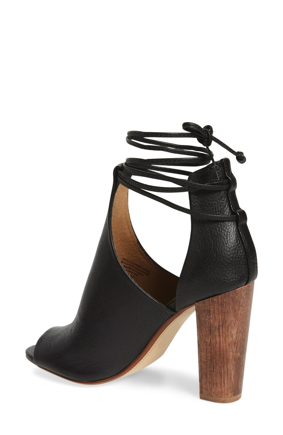 Splendid 'Jaylen' Peep Toe Bootie, Alternate, color, 