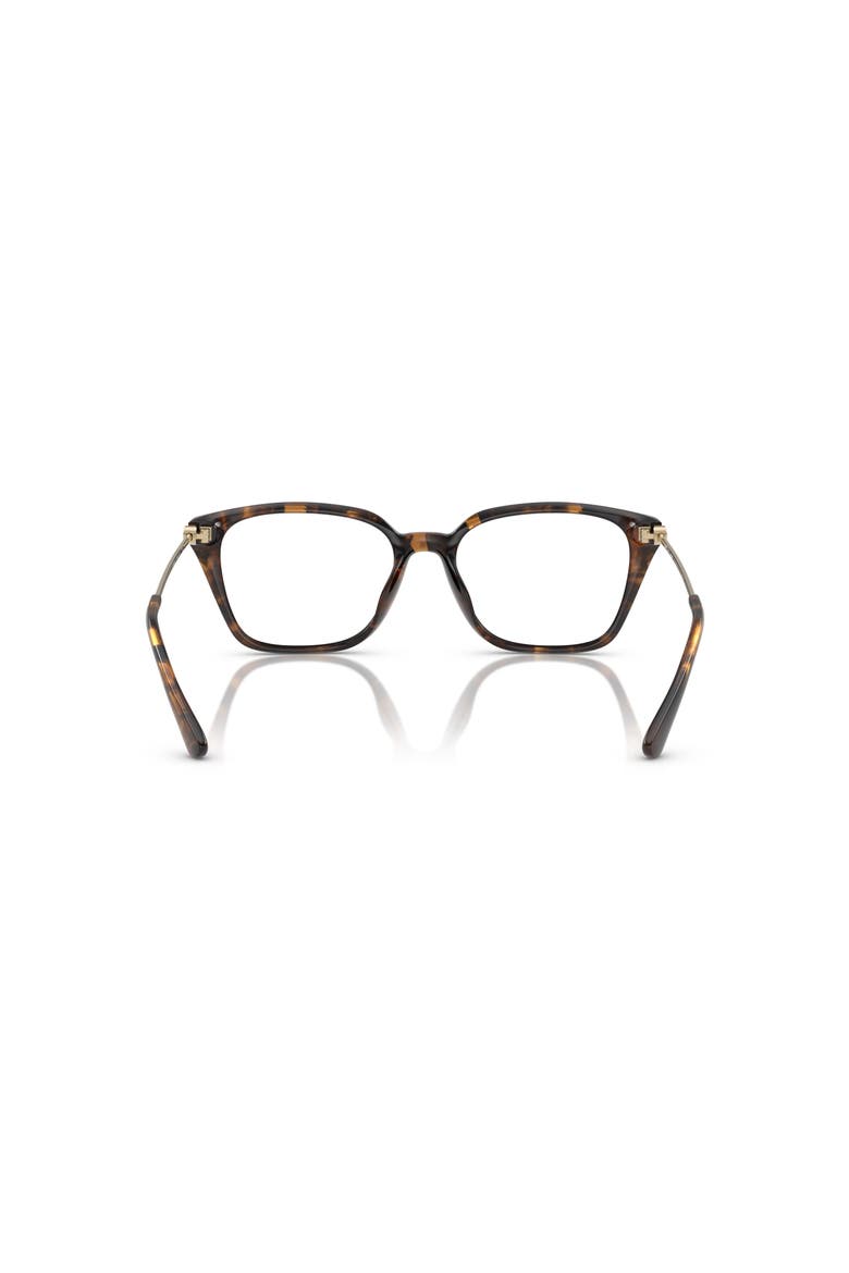 54mm Rectangle optical glasses, Alternate, color, Tortoise