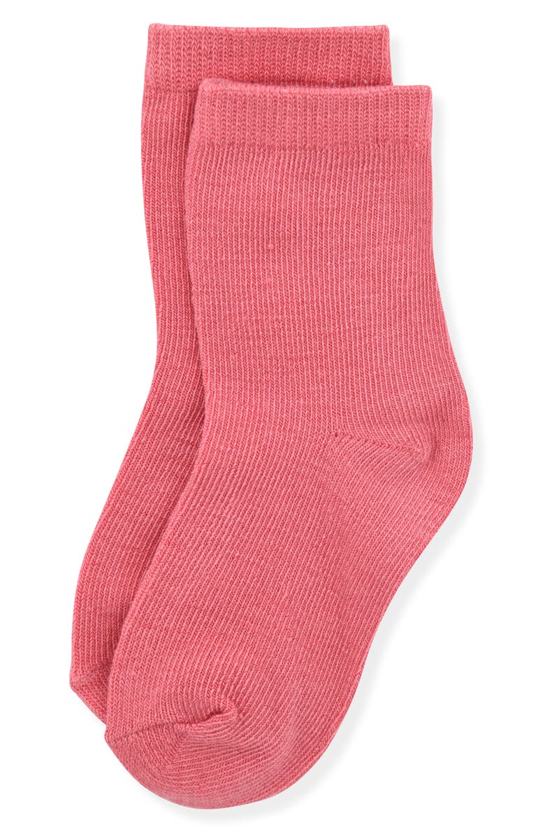 SLEEP ON IT Fitted Two-Piece Pajamas & Socks Set, Alternate, color, Cream