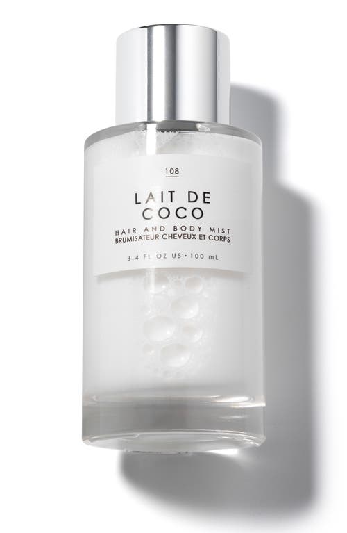 LE MONDE GOURMAND Lait de Coco Hair & Body Mist  product