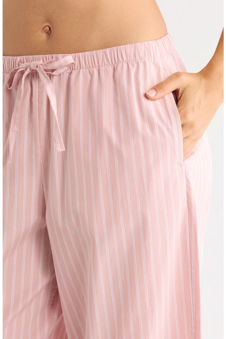 Cotton Pajamas, Alternate, color, PINK PUFF- WHITE VALLEY STRIPE