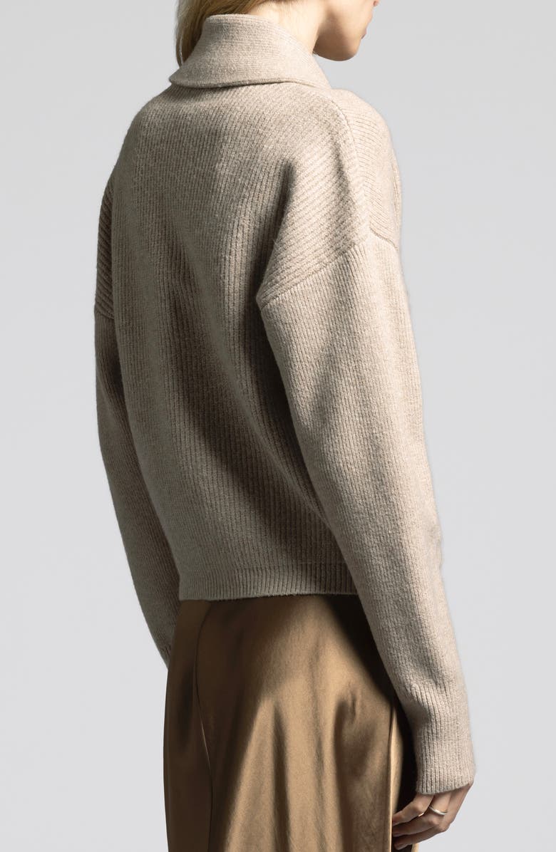 WEEKEND LOS ANGELES Candice Shawl Collar Cardigan, Alternate, color, Gravel