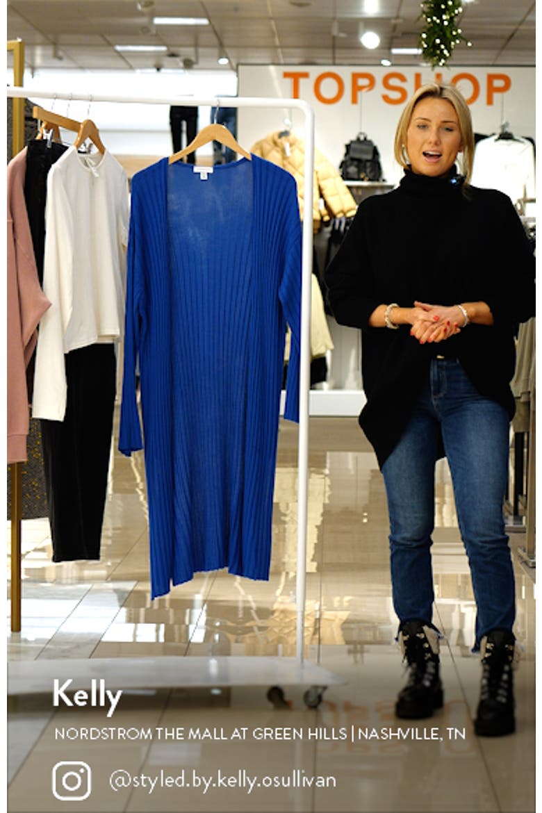 Longline Rib Cardigan video