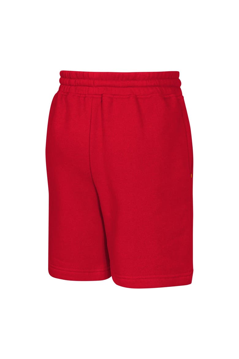 Youth Outerstuff  Red Kansas City Chiefs Audible Fleece Shorts, Alternate, color, Red