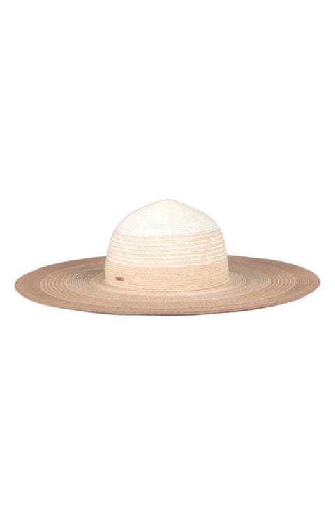 Bunny Ombré Straw Sun Hat