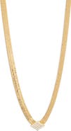 Nordstrom Pavé Cubic Zirconia Panther Necklace