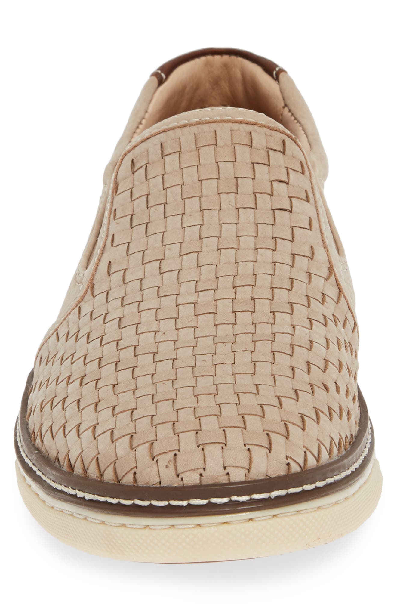 McGuffey Slip-On, Alternate, color, BEIGE NUBUCK