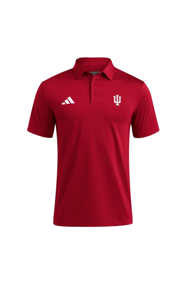 adidas Men's adidas Crimson Indiana Hoosiers Ultimate 365 Polo, Alternate, color, Crimson