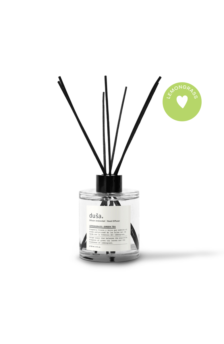 Dusa Fragrances Lemongrass I Green Tea - 5 Fl Oz Reed Diffuser, Alternate, color, Lemongrass