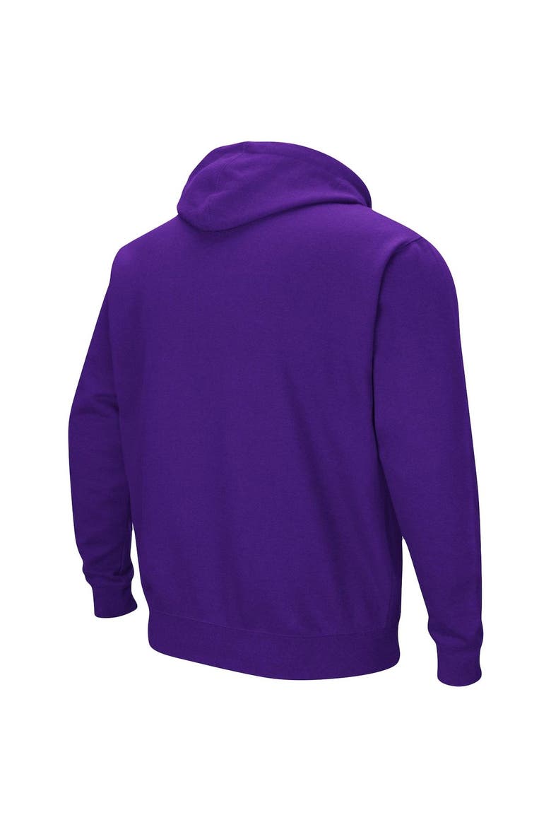 Men's Colosseum Purple Kansas State Wildcats Big & Tall Arch & Logo 2.0 Pullover Hoodie, Alternate, color, Purple