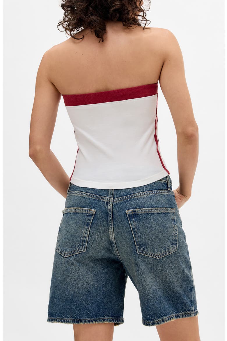 Harden High Waist Denim Shorts, Alternate, color, MID VINTAGE