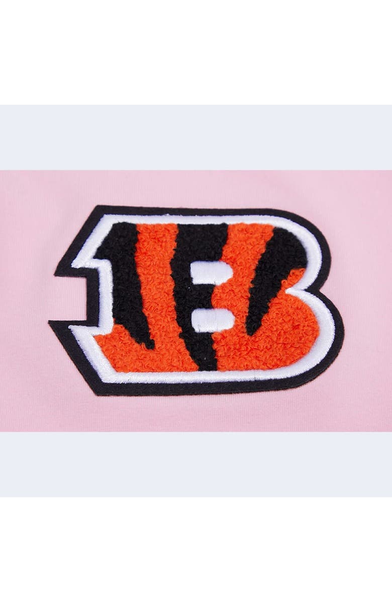 PRO STANDARD Women's Pro Standard Pink Cincinnati Bengals Cropped Boxy T-Shirt, Alternate, color, Pink
