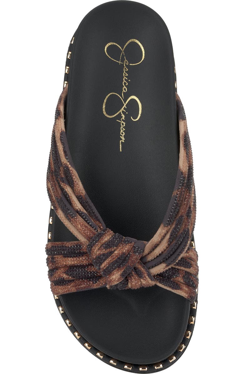 Jessica Simpson Cilleva Slide Sandal, Alternate, color, Natural