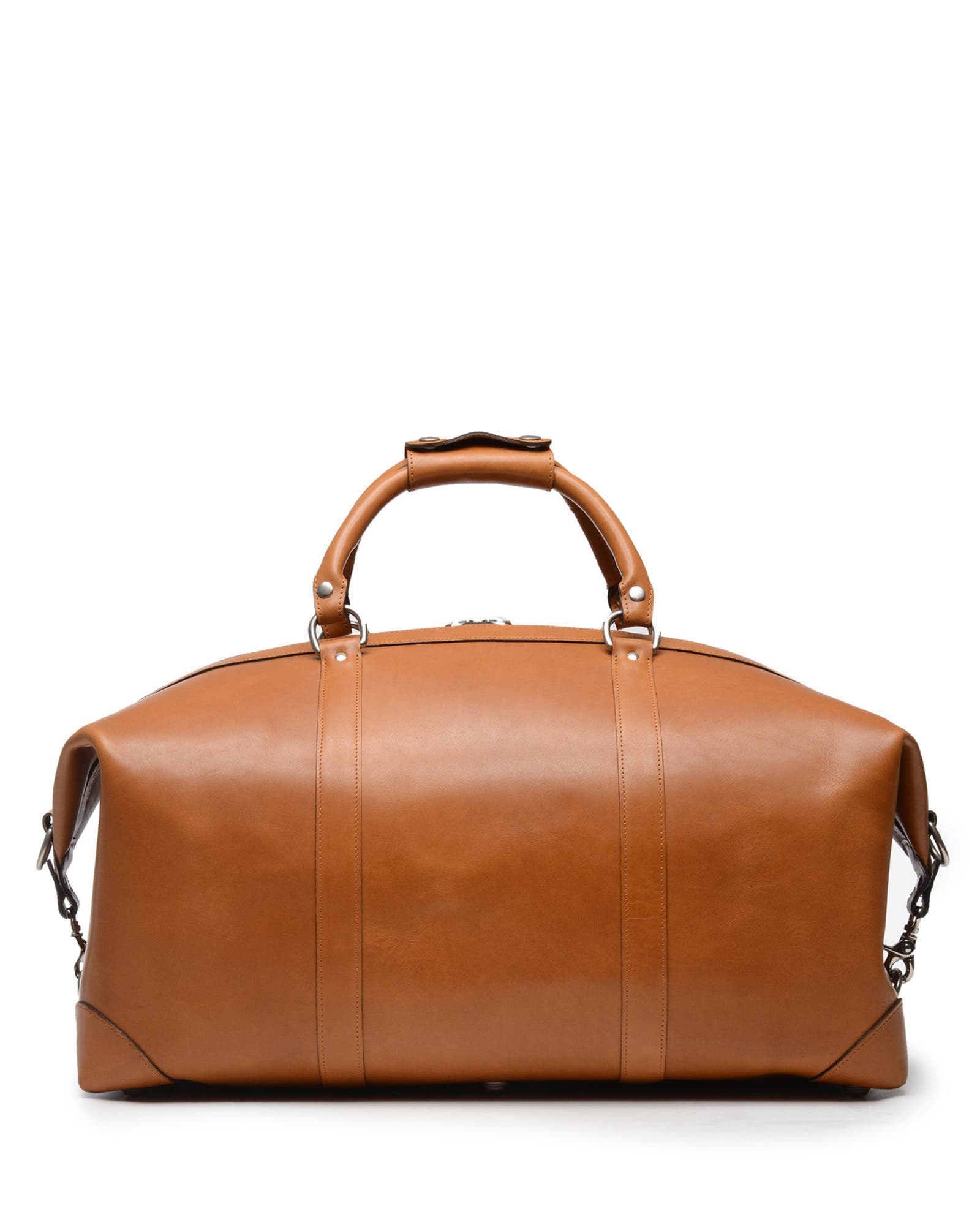 Twain 22" Leather Weekender, Alternate, color, Tan
