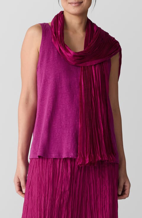 Whisper Crushed Silk Scarf