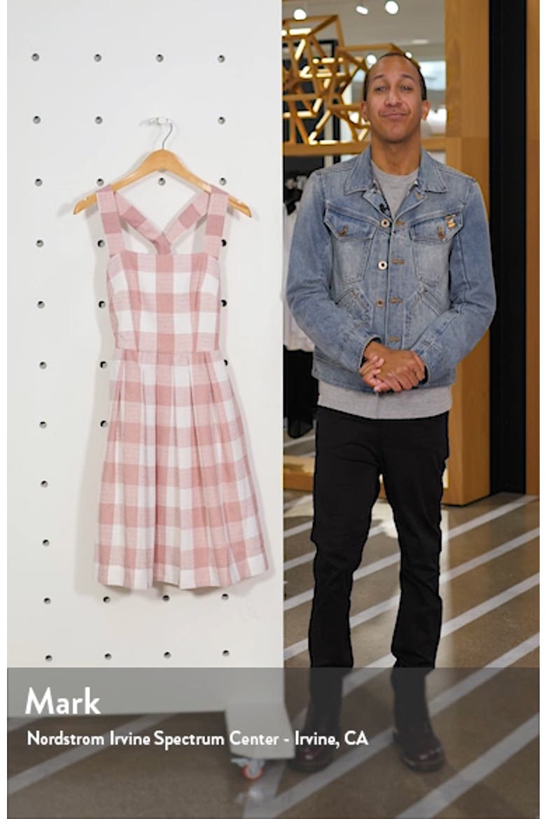 Polly Cross Back Pleated Sundress video