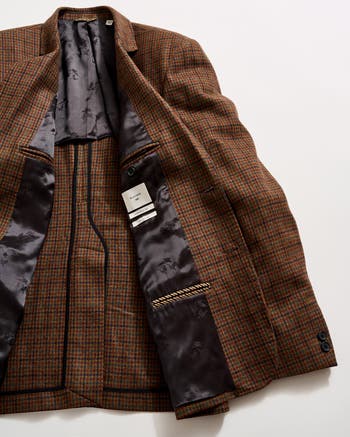 Billy Reid Archie Wool Houndstooth Check Jacket | Nordstrom