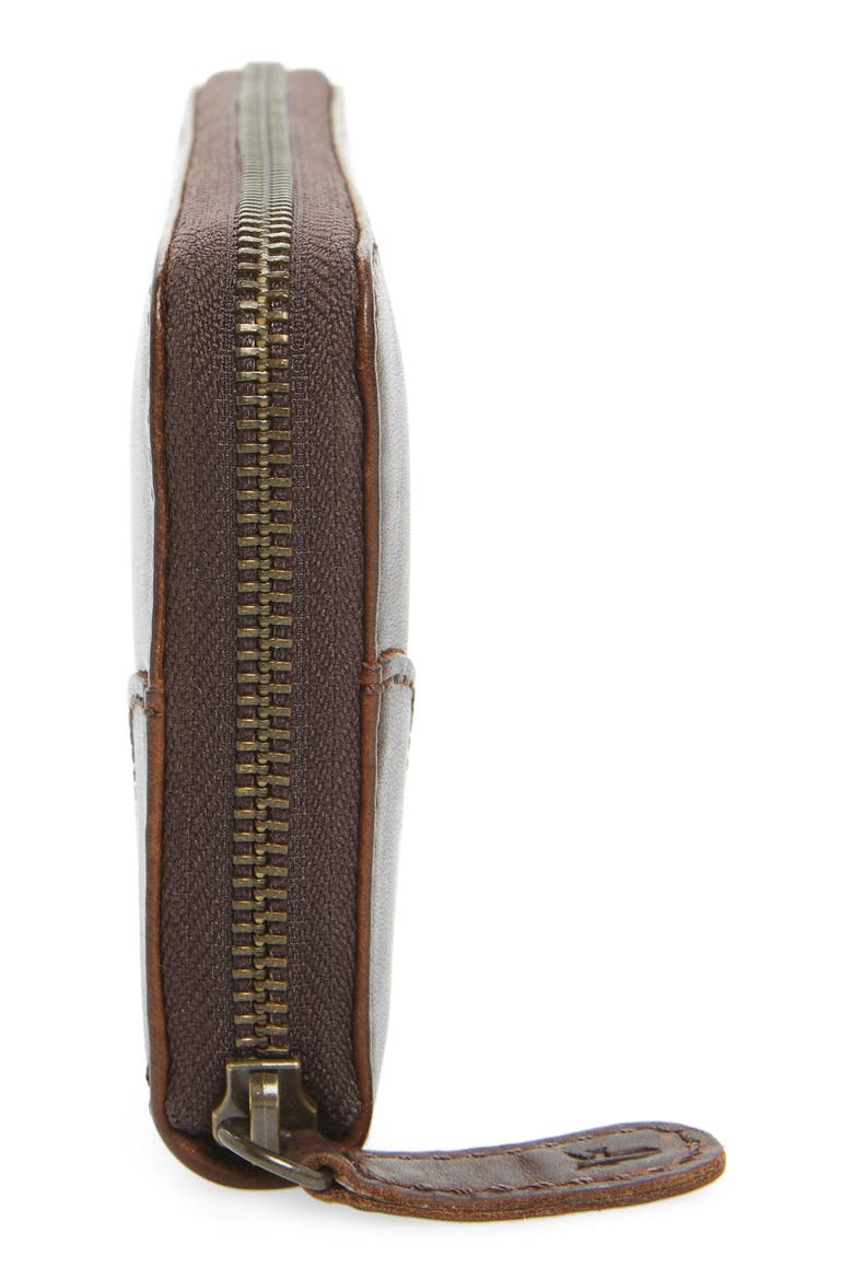 Melissa Leather Wallet, Alternate, color, DARK BROWN