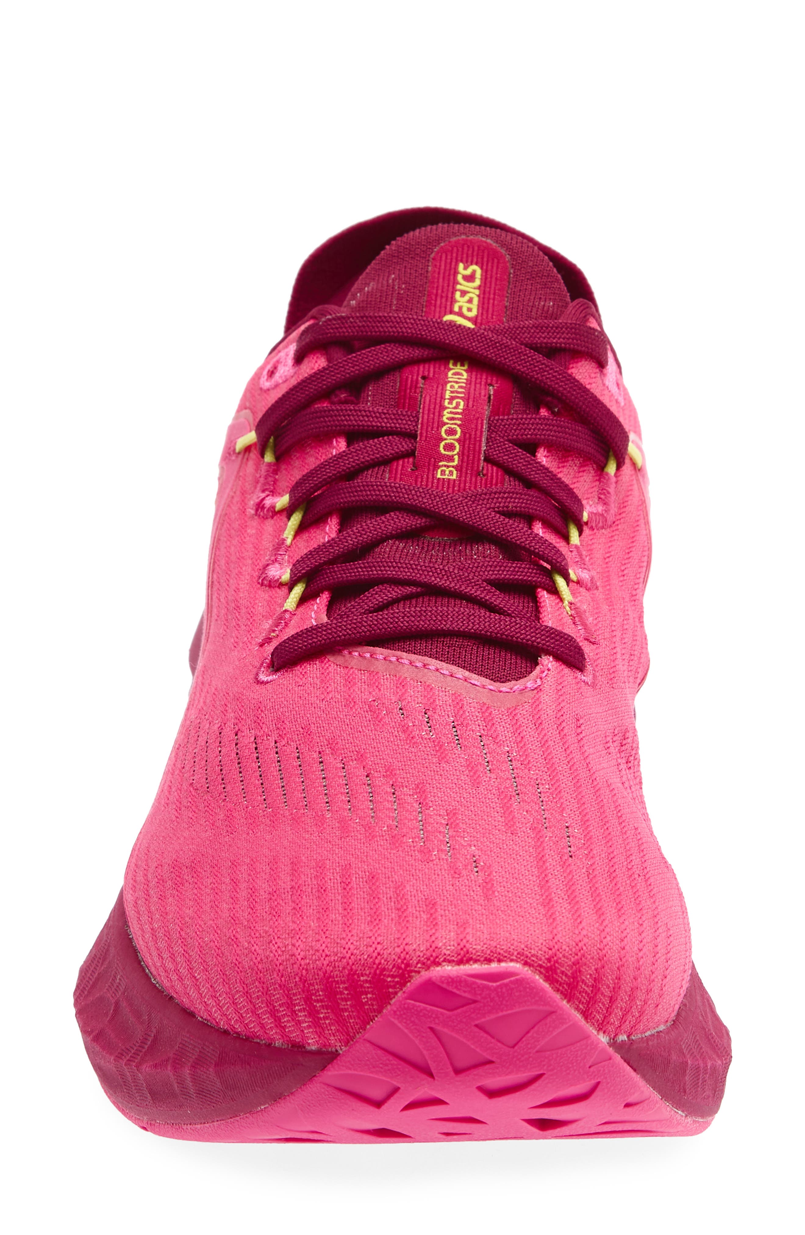 Bloomstride Running Shoe, Alternate, color, FUCHSIA PURPLE/LEMON SPARK