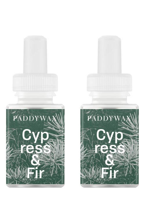 Pura X Paddywax 2-pack Smart Fragrance Diffuser Refills In Cypress & Fir