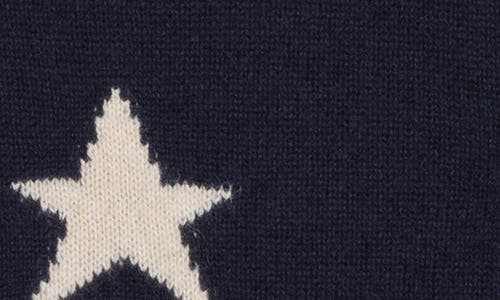 Magaschoni Star Cashmere Sweater In Blue