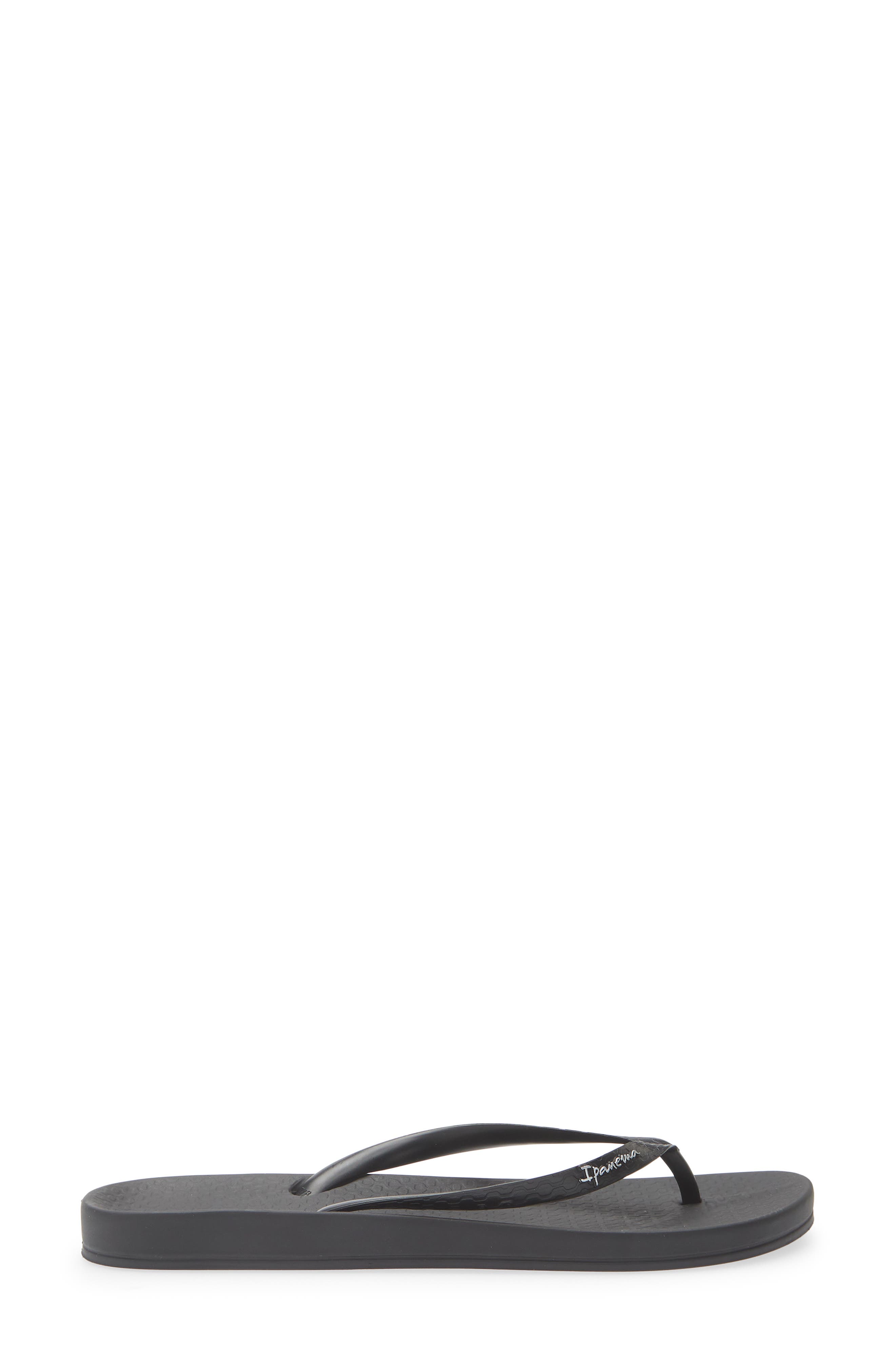 Ipanema Ana Flip Flop, Alternate, color, Black