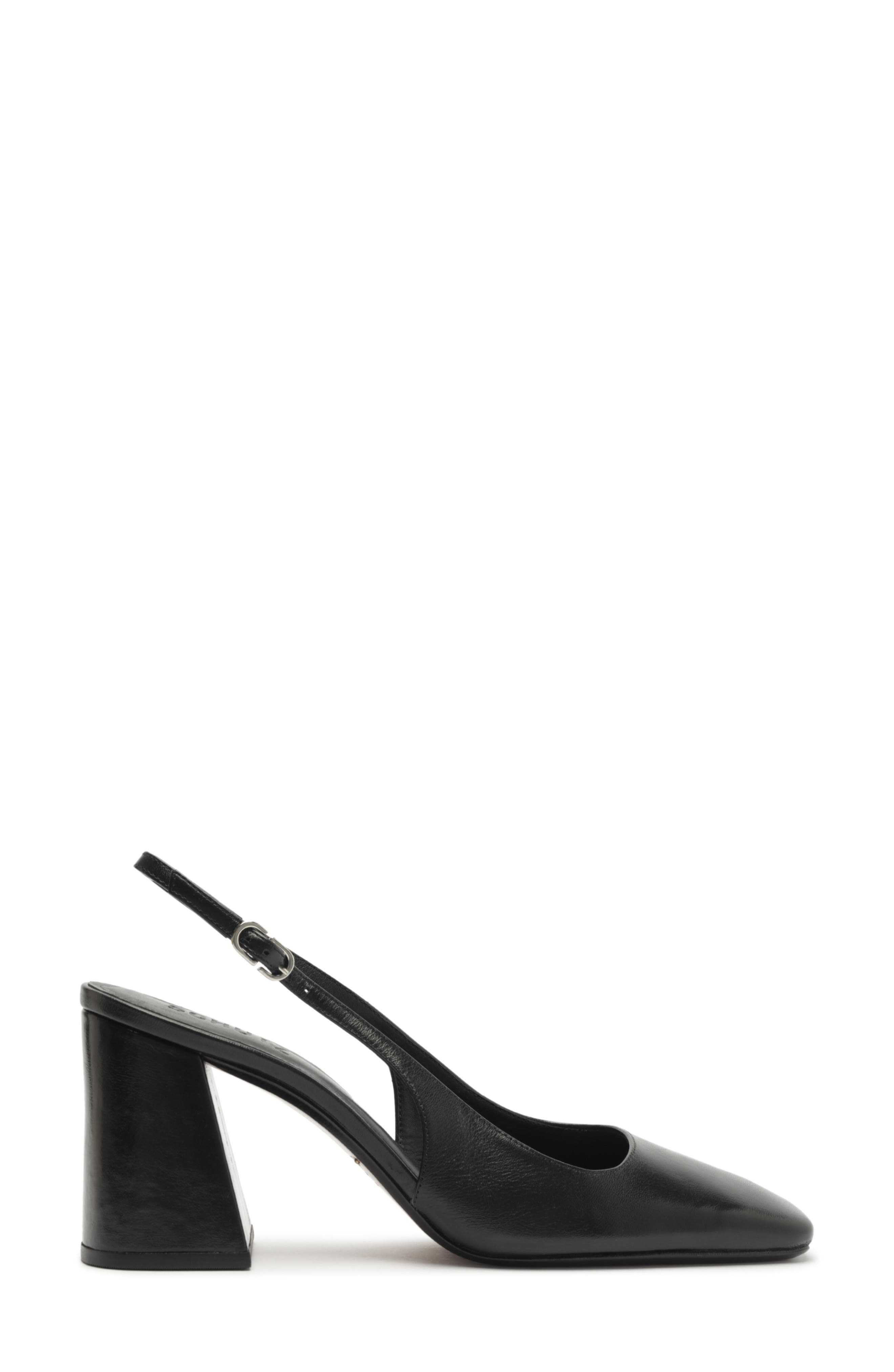 Schutz Leia Slingback Pump, Alternate, color, Black