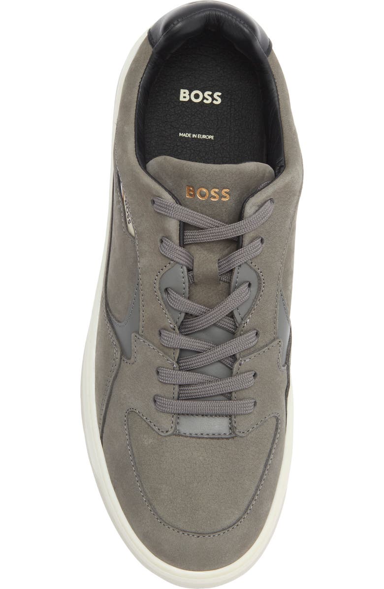 BOSS Baltimore Sneaker, Alternate, color, Medium Grey