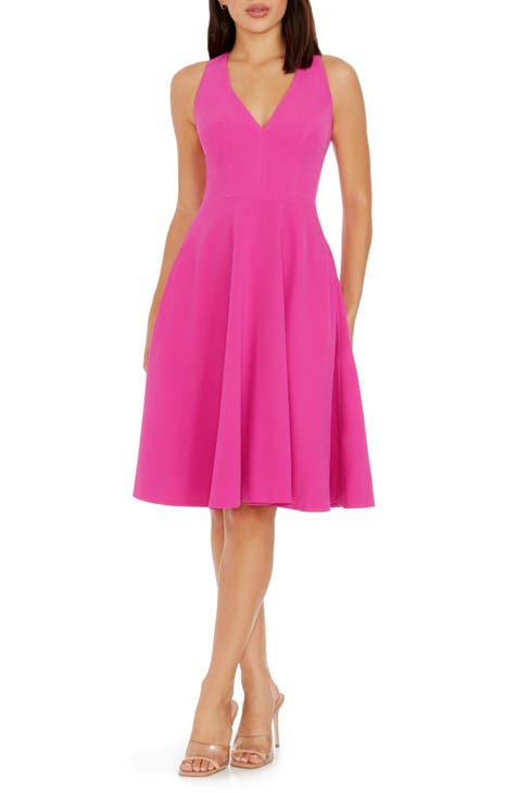 Nordstrom pink cocktail dress best sale