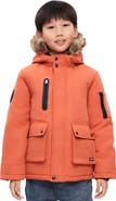 Rokka&Rolla Kids' Parka Jacket with Insulated Hood