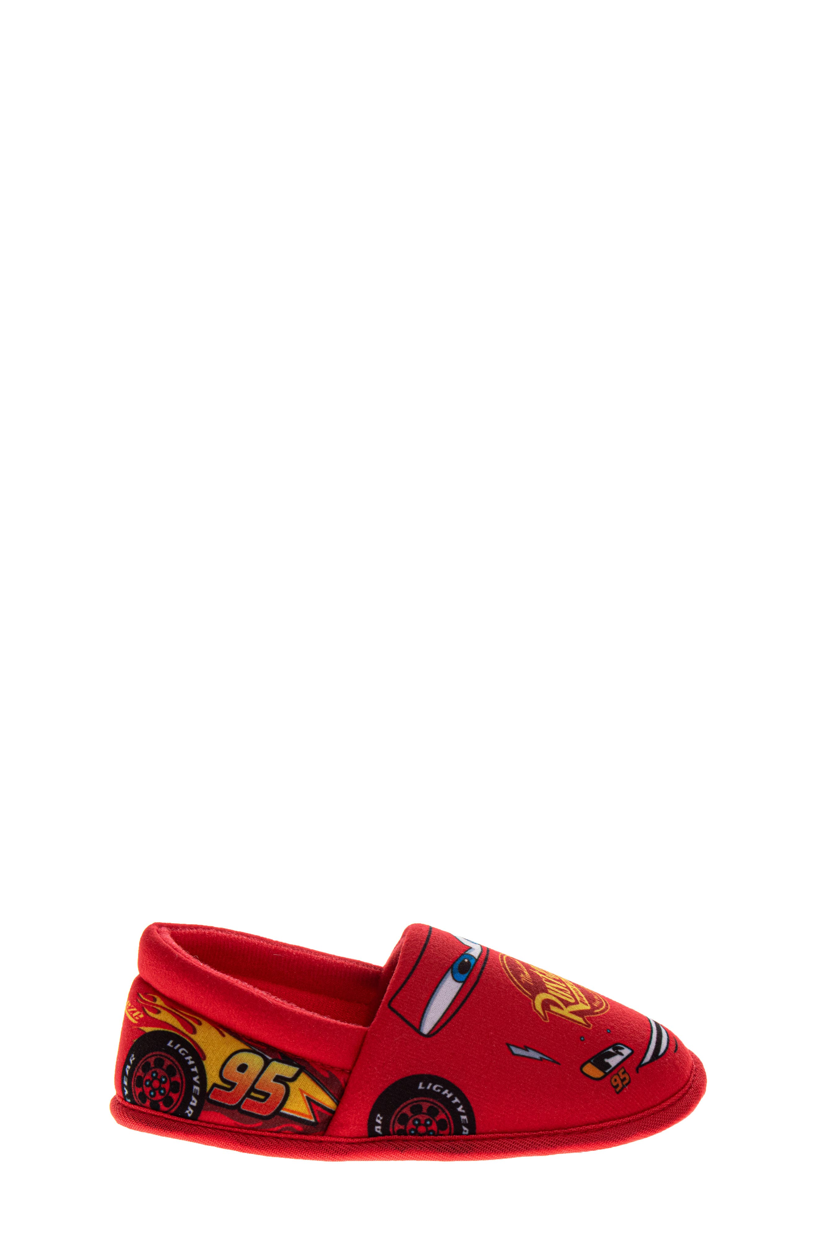JOSMO Kids' Disney Pixar Cars Slipper, Alternate, color, Red