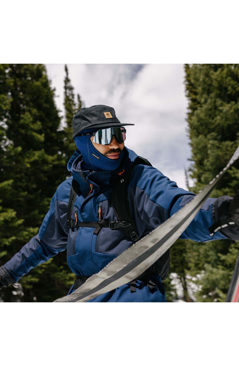 Turtle Fur Carefree Superfine Merino Wool MaxClava Balaclava, Alternate, color, Black