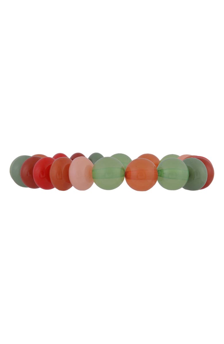 Rachel Roy Set of 3 Aventurine Beaded Stretch Bracelets, Alternate, color, Multi