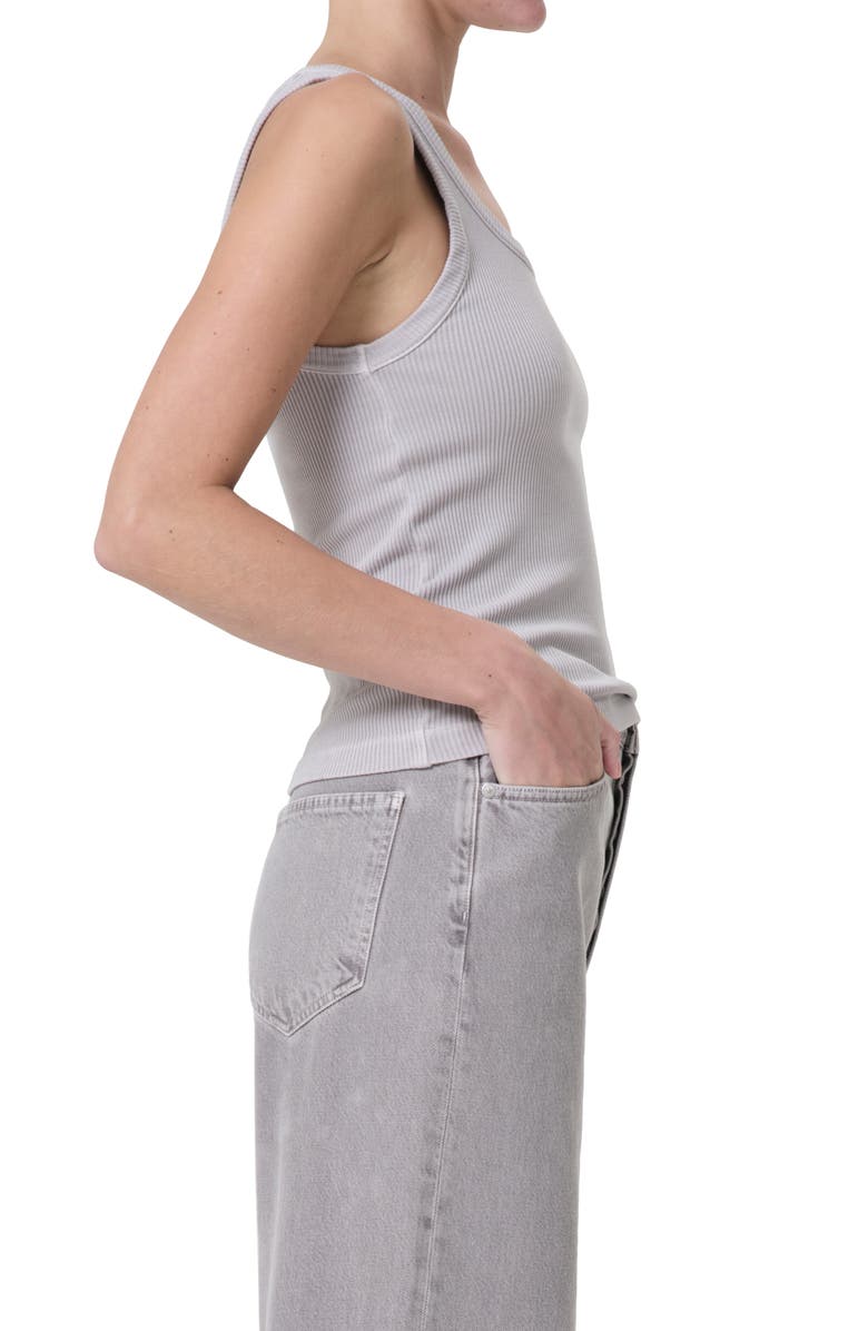 AGOLDE Poppy Rib Tank, Alternate, color,