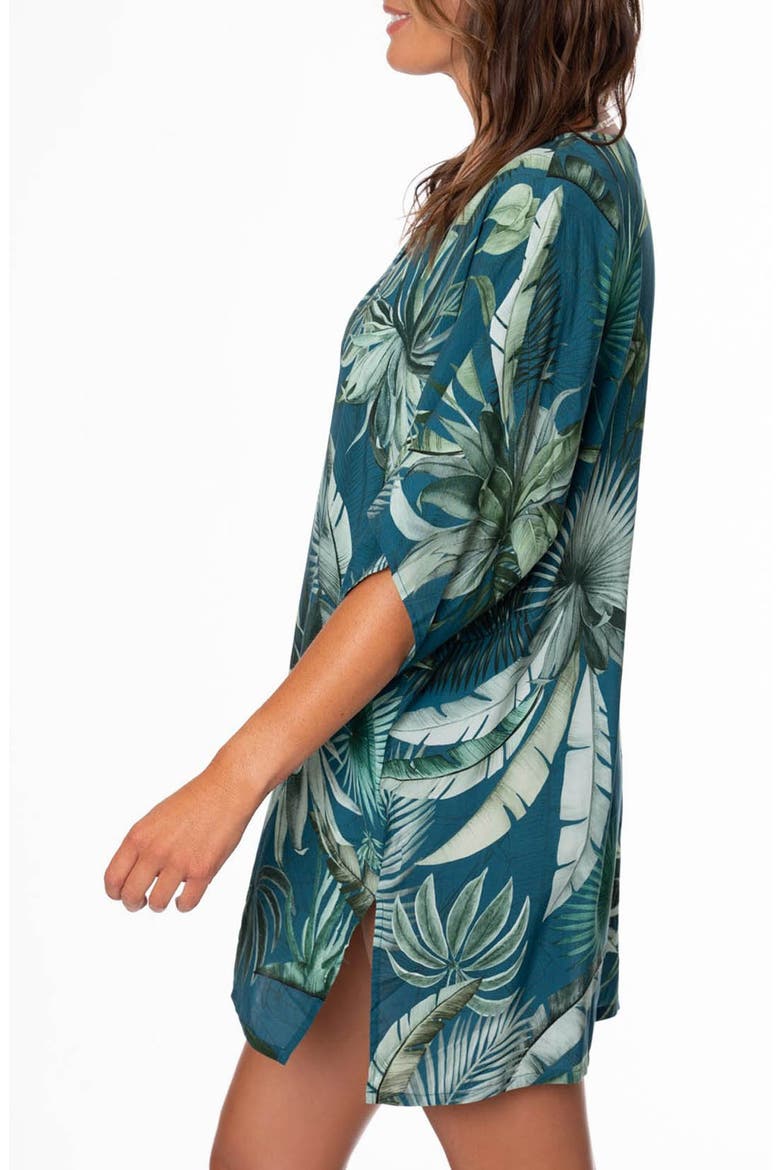 Celia Tunic Cover-Up, Alternate, color, DEPTHS