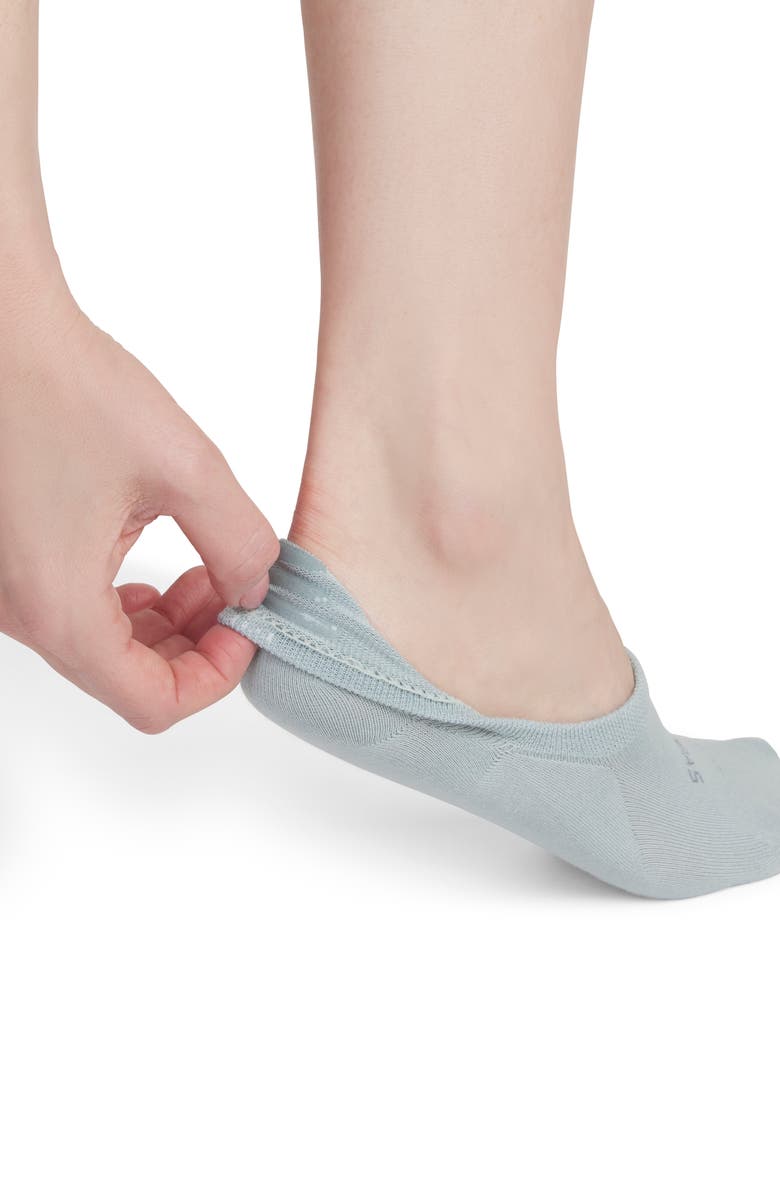 Bombas Lightweight No-Show Socks, Alternate, color, Misty Sky
