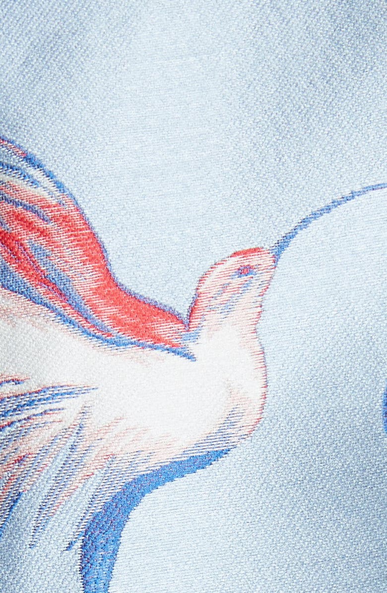 Alice + Olivia Macey Bird Print Jacket, Alternate, color, 