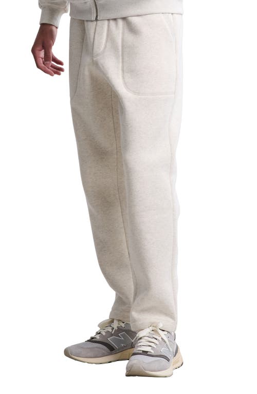 Barefoot Dreams Fleece Track Pants In White