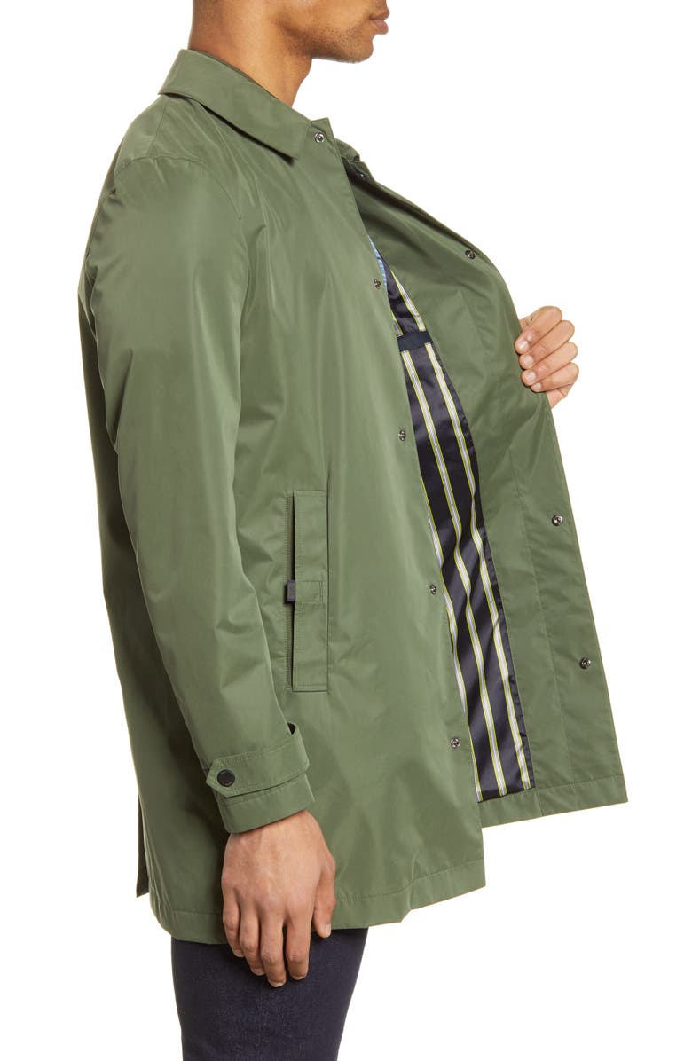 Ted Baker London Slim Fit Packable Mac Jacket, Alternate, color, 